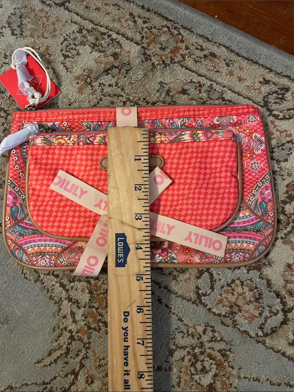 NWT Oilily zipper pouch duo - Picture 5 of 7